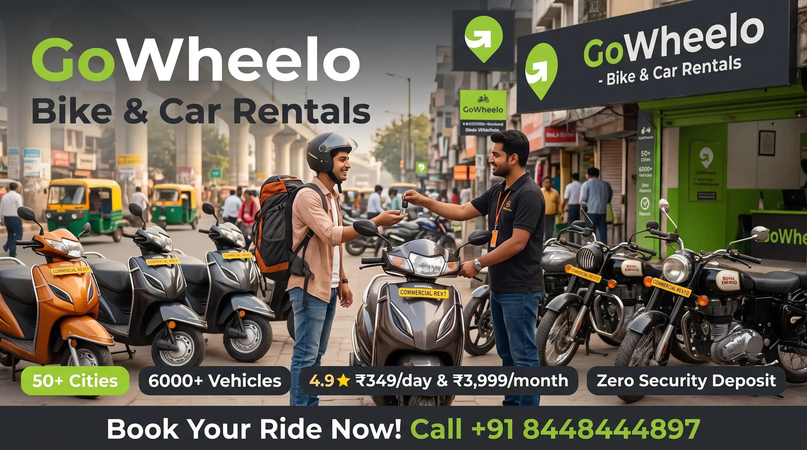 Which Is the Best Bike Rental Service in India? | GoWheelo
